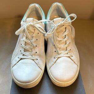 Ecco Women’s Soft 7 Sneakers White/Eggshell Blue